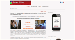 Desktop Screenshot of docteur-pc.fr