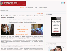 Tablet Screenshot of docteur-pc.fr